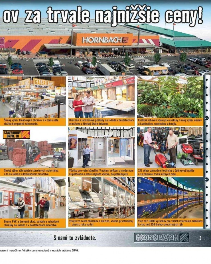 leták HORNBACH akciový leták strana 3 leták HORNBACH akciový leták strana 3
