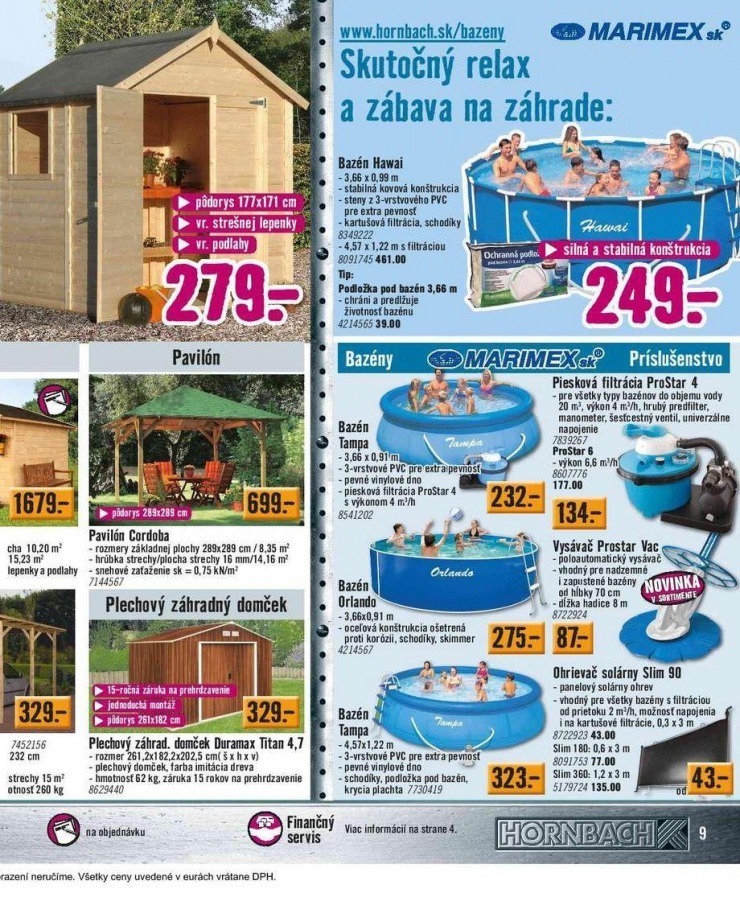 leták HORNBACH akciový leták strana 9 leták HORNBACH akciový leták strana 9