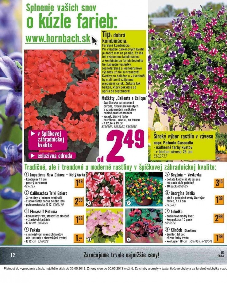 leták HORNBACH akciový leták strana 12 leták HORNBACH akciový leták strana 12