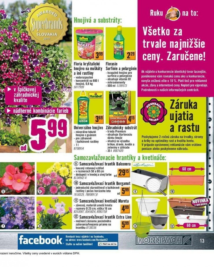 leták HORNBACH akciový leták strana 13 leták HORNBACH akciový leták strana 13