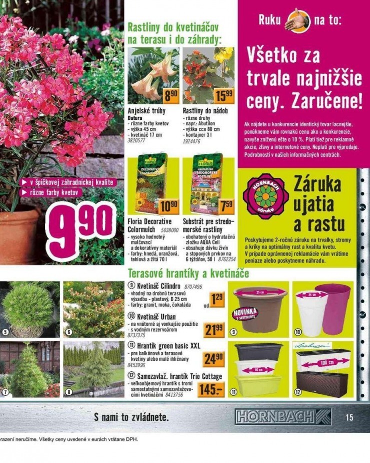 leták HORNBACH akciový leták strana 15 leták HORNBACH akciový leták strana 15