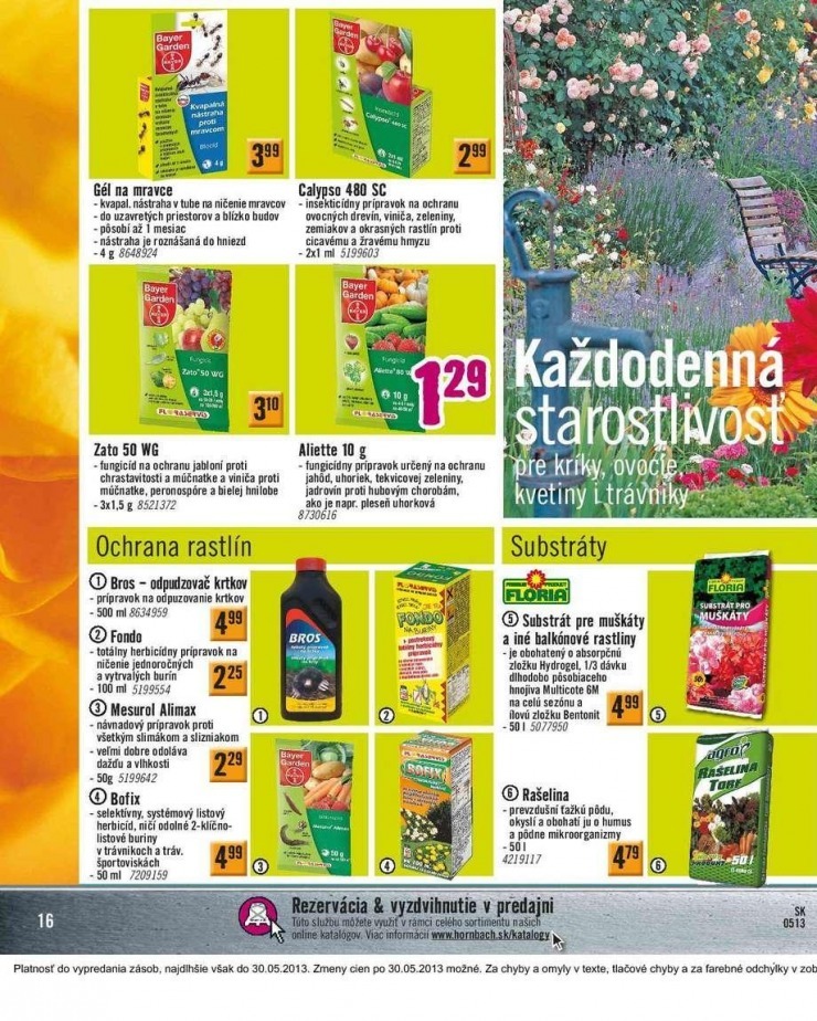 leták HORNBACH akciový leták strana 16 leták HORNBACH akciový leták strana 16