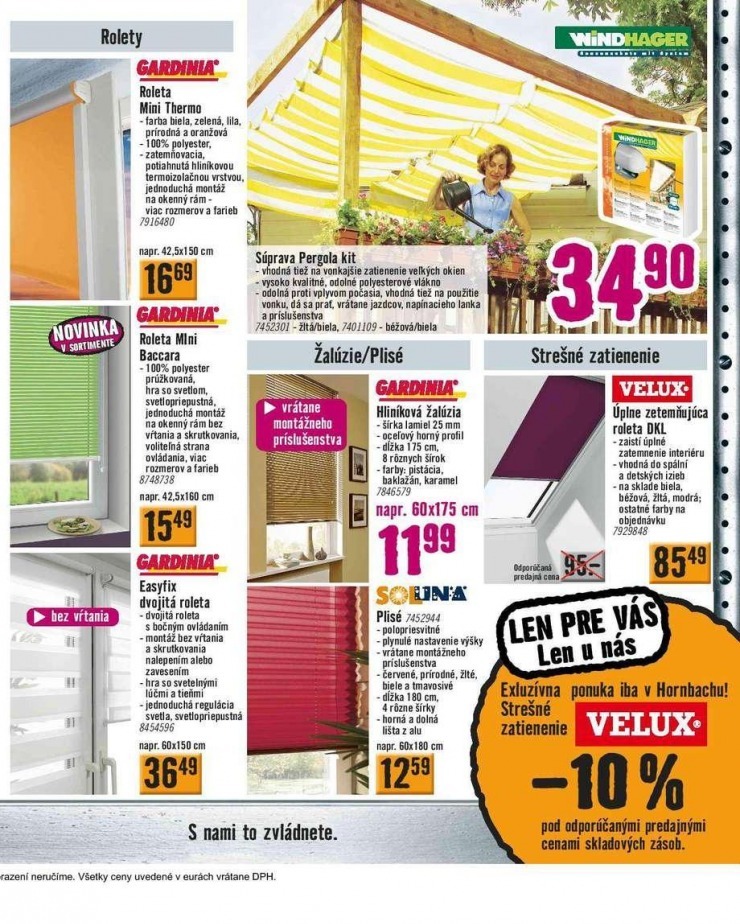 leták HORNBACH akciový leták strana 23 leták HORNBACH akciový leták strana 23