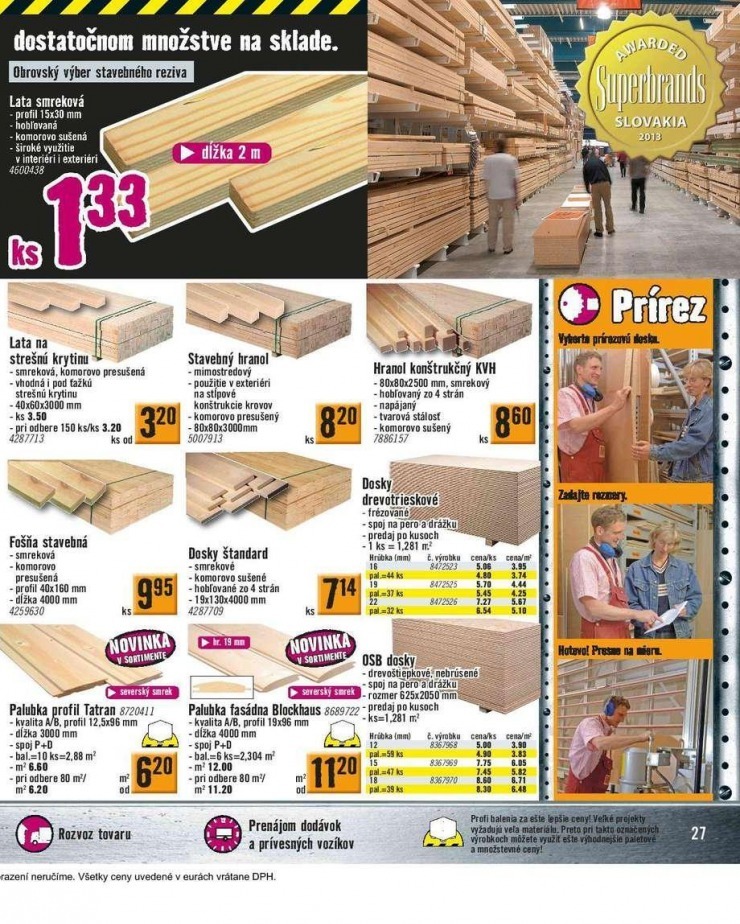 leták HORNBACH akciový leták strana 27 leták HORNBACH akciový leták strana 27