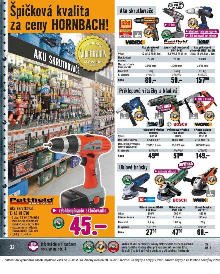 leták HORNBACH akciový leták strana 32 leták HORNBACH akciový leták strana 32