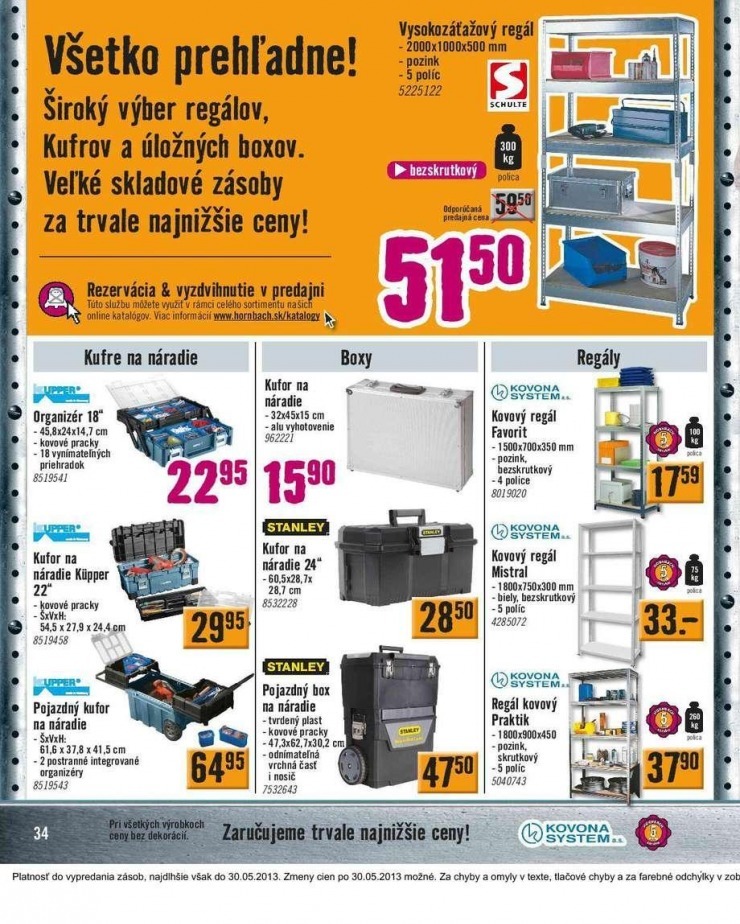 leták HORNBACH akciový leták strana 34 leták HORNBACH akciový leták strana 34
