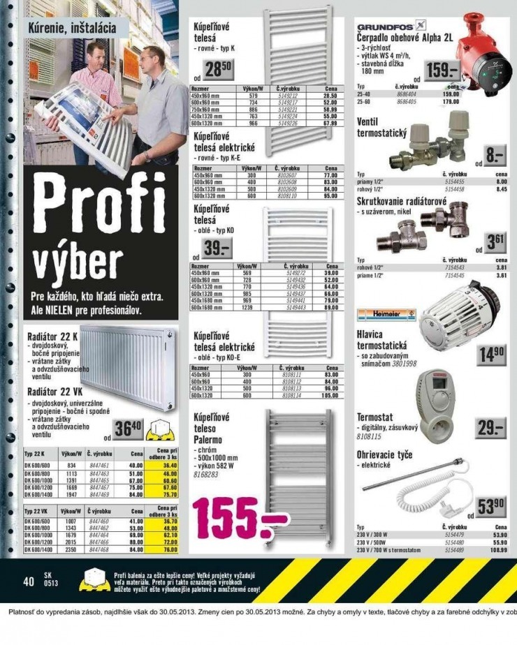 leták HORNBACH akciový leták strana 40 leták HORNBACH akciový leták strana 40