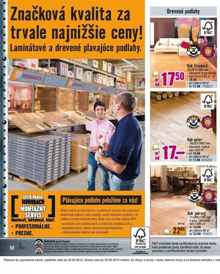 leták HORNBACH akciový leták strana 50 leták HORNBACH akciový leták strana 50