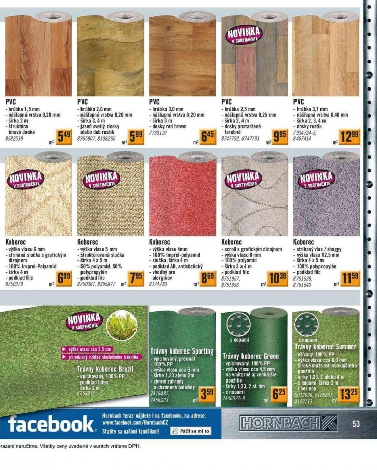 leták HORNBACH akciový leták strana 53 leták HORNBACH akciový leták strana 53