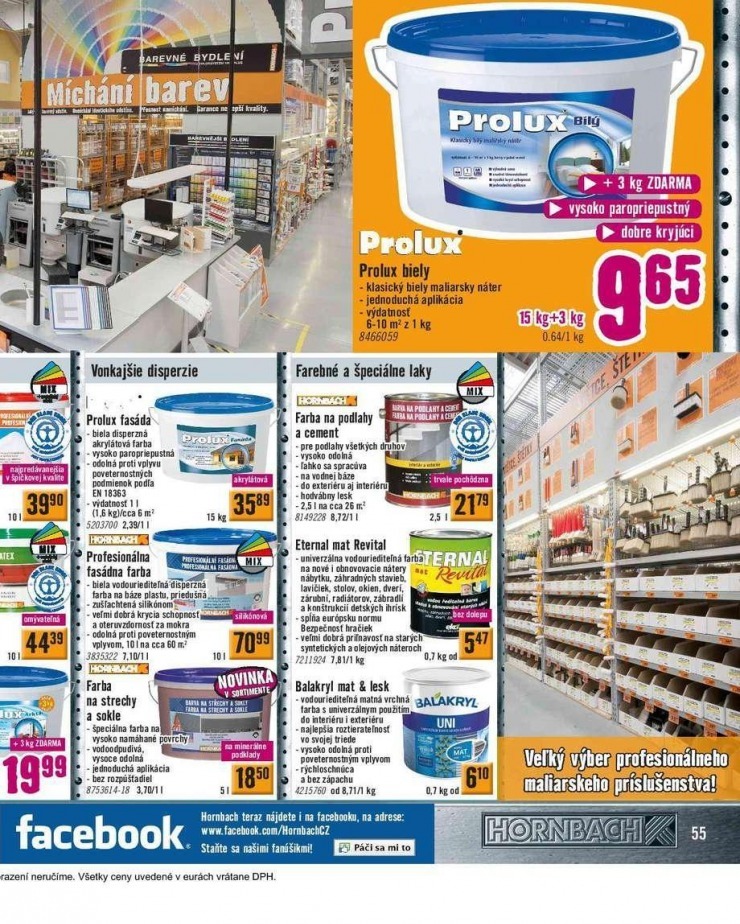 leták HORNBACH akciový leták strana 55 leták HORNBACH akciový leták strana 55