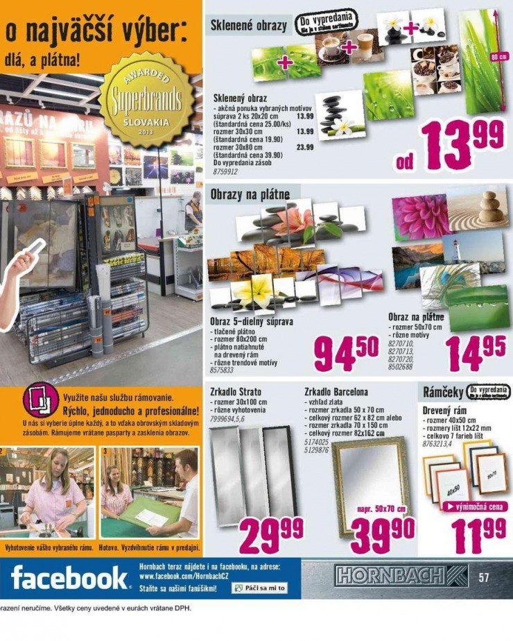 leták HORNBACH akciový leták strana 57 leták HORNBACH akciový leták strana 57