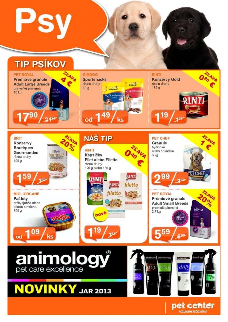 leták Pet Center akciový leták strana 3 leták Pet Center akciový leták strana 3