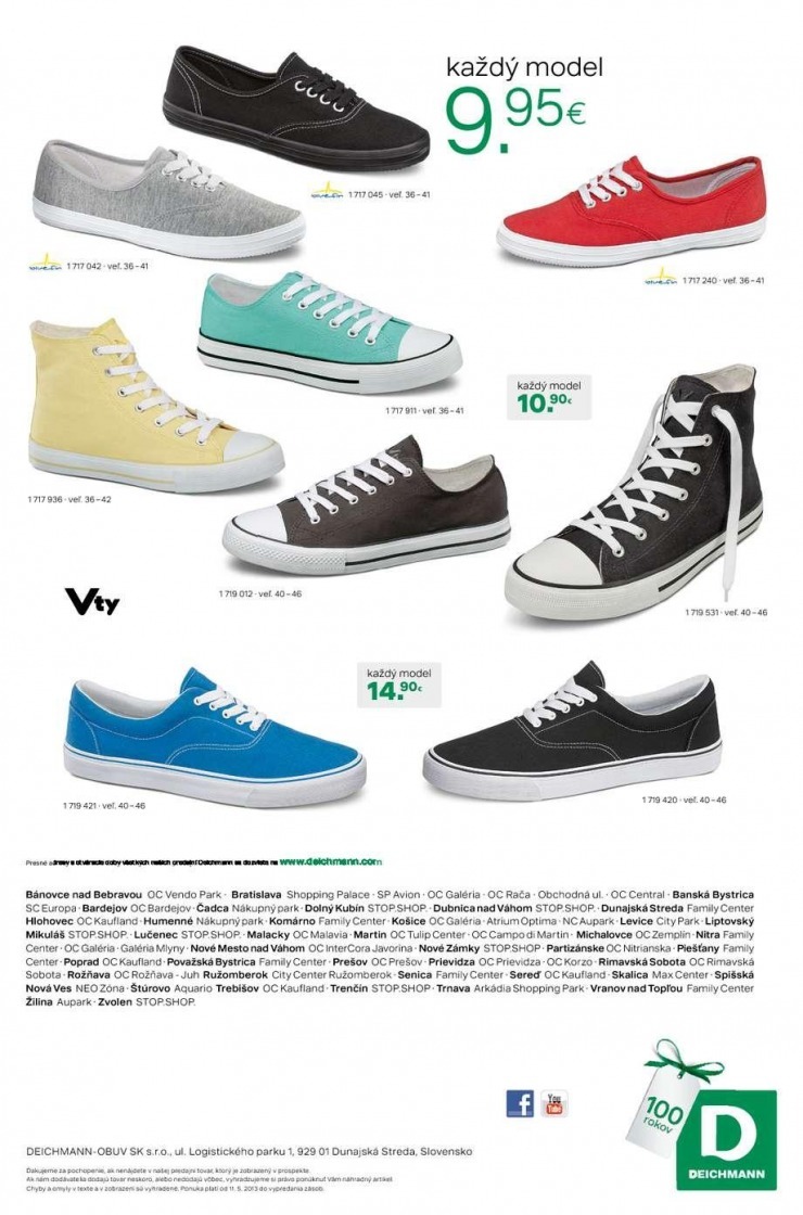 leták Deichmann - horúce letné trendy strana 8 leták Deichmann - horúce letné trendy strana 8