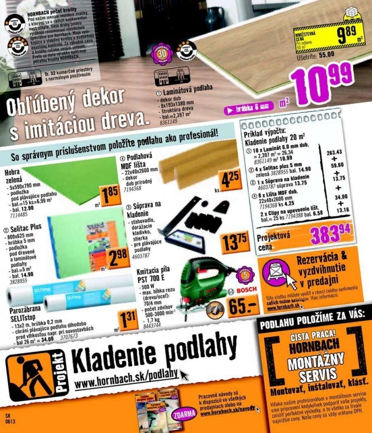 leták HORNBACH leták - podlahy strana 5 leták HORNBACH leták - podlahy strana 5