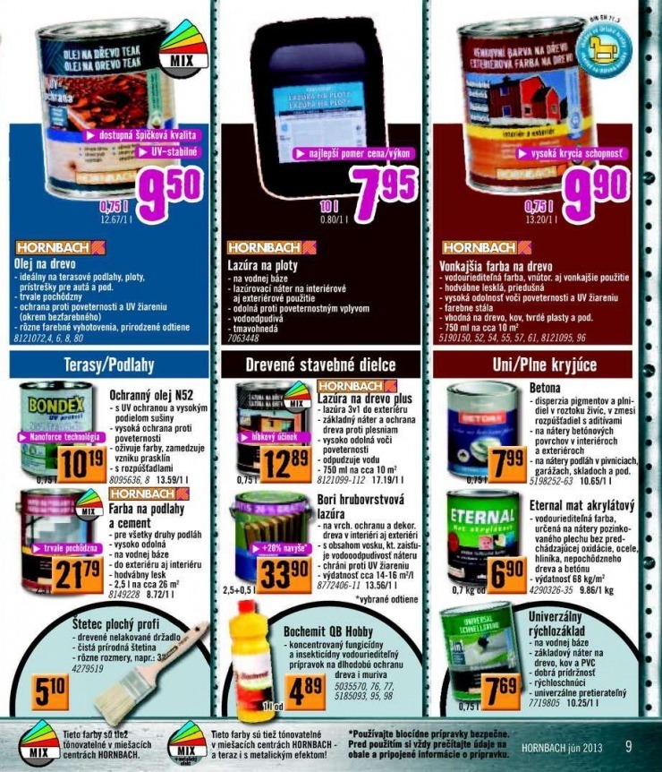 leták HORNBACH leták - podlahy strana 9 leták HORNBACH leták - podlahy strana 9