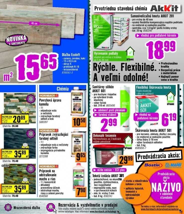 leták HORNBACH leták - podlahy strana 15 leták HORNBACH leták - podlahy strana 15
