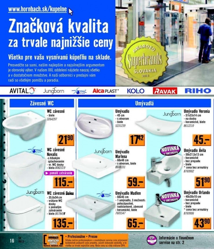 leták HORNBACH leták - podlahy strana 16 leták HORNBACH leták - podlahy strana 16