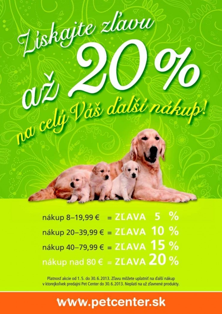 leták aktuálna ponuka Pet Center strana 2 leták aktuálna ponuka Pet Center strana 2