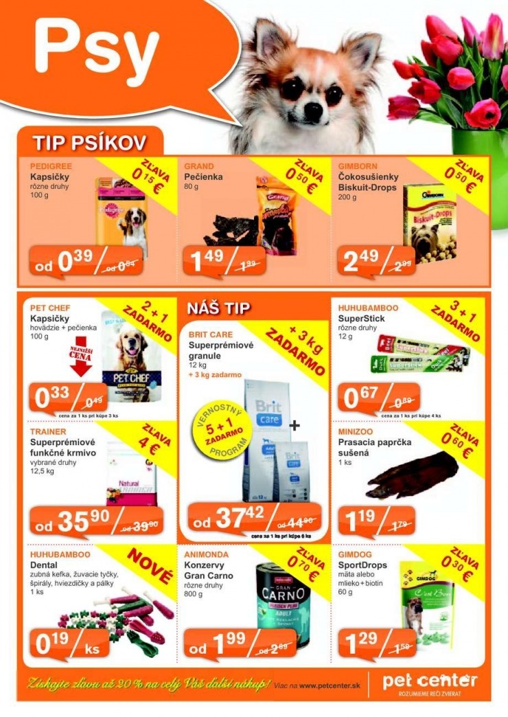 leták aktuálna ponuka Pet Center strana 3 leták aktuálna ponuka Pet Center strana 3