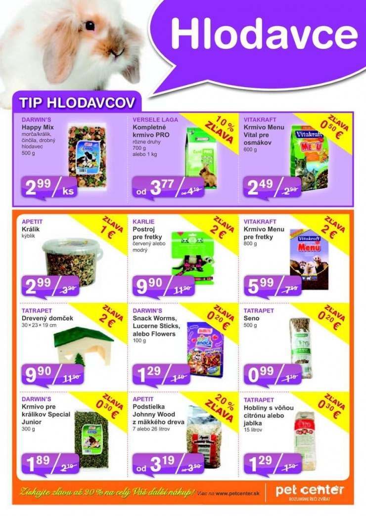 leták aktuálna ponuka Pet Center strana 7 leták aktuálna ponuka Pet Center strana 7