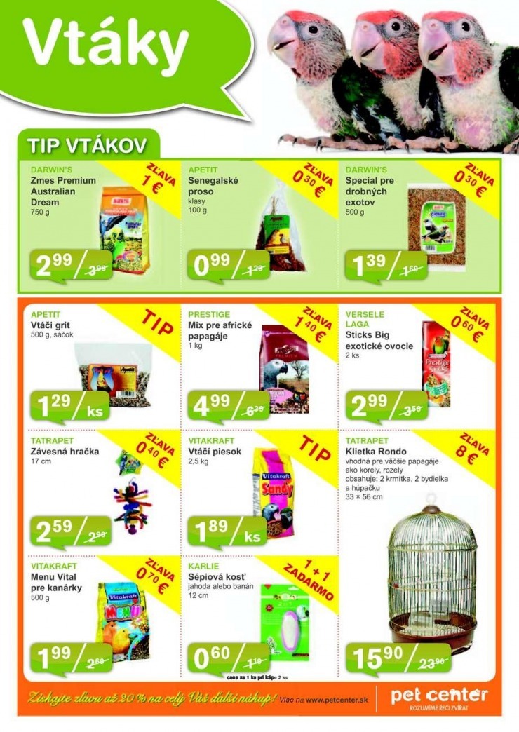 leták aktuálna ponuka Pet Center strana 9 leták aktuálna ponuka Pet Center strana 9