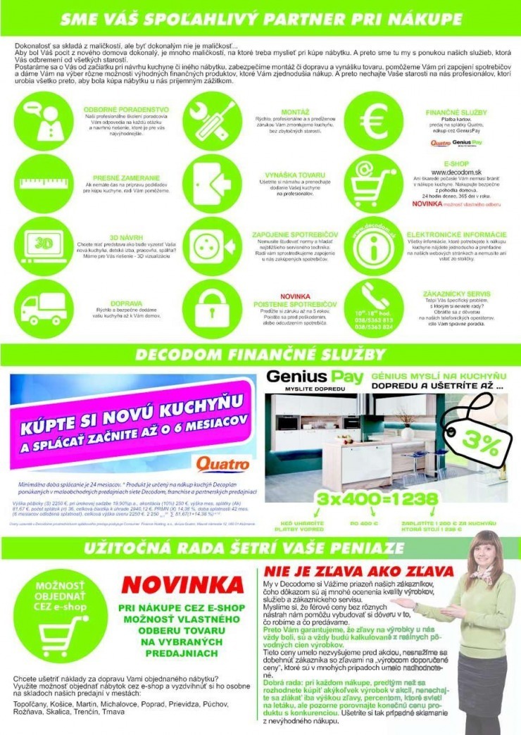 leták špeciálny leták Decodom strana 7 leták špeciálny leták Decodom strana 7