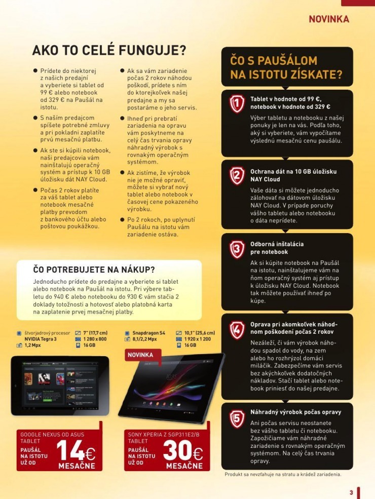 leták aktuálny leták NAY Elektrodom strana 3 leták aktuálny leták NAY Elektrodom strana 3