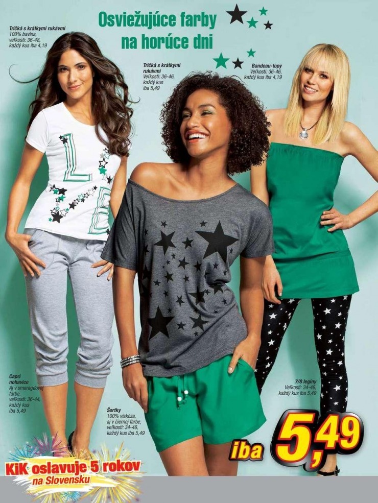 leták KiK moda strana 2 leták KiK moda strana 2
