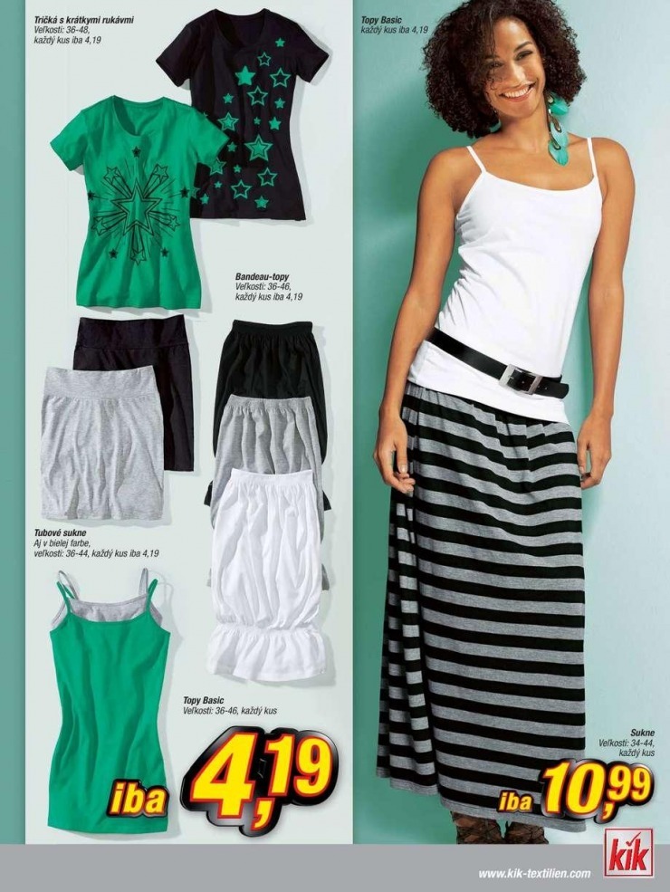leták KiK moda strana 3 leták KiK moda strana 3
