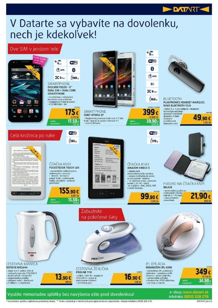 leták akciový leták Datart strana 3 leták akciový leták Datart strana 3