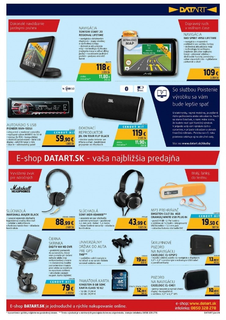 leták akciový leták Datart strana 4 leták akciový leták Datart strana 4