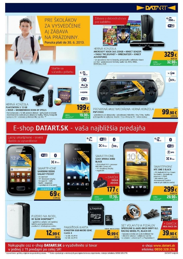 leták akciový leták Datart strana 6 leták akciový leták Datart strana 6