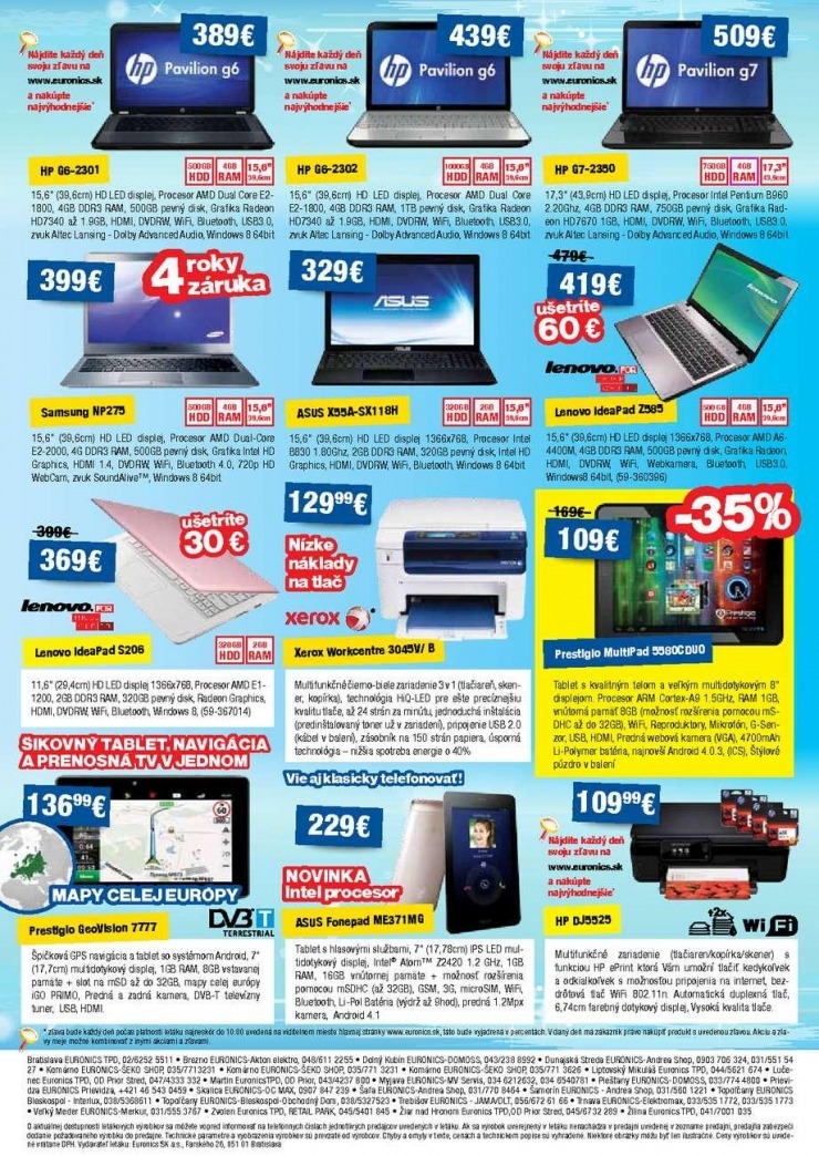 leták Euronics extra leták strana 4 leták Euronics extra leták strana 4