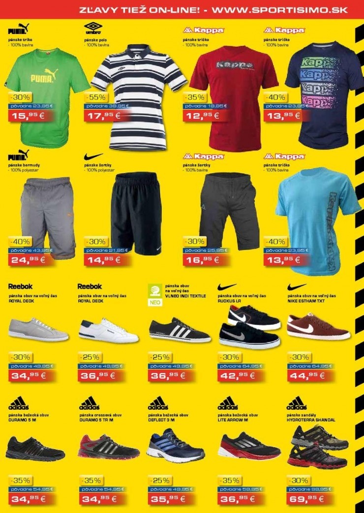 leták Sportisimo výpredaj strana 3 leták Sportisimo výpredaj strana 3