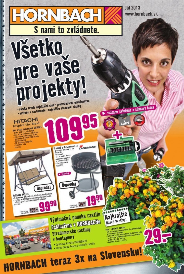 leták HORNBACH akčný katalóg strana 1 leták HORNBACH akčný katalóg strana 1