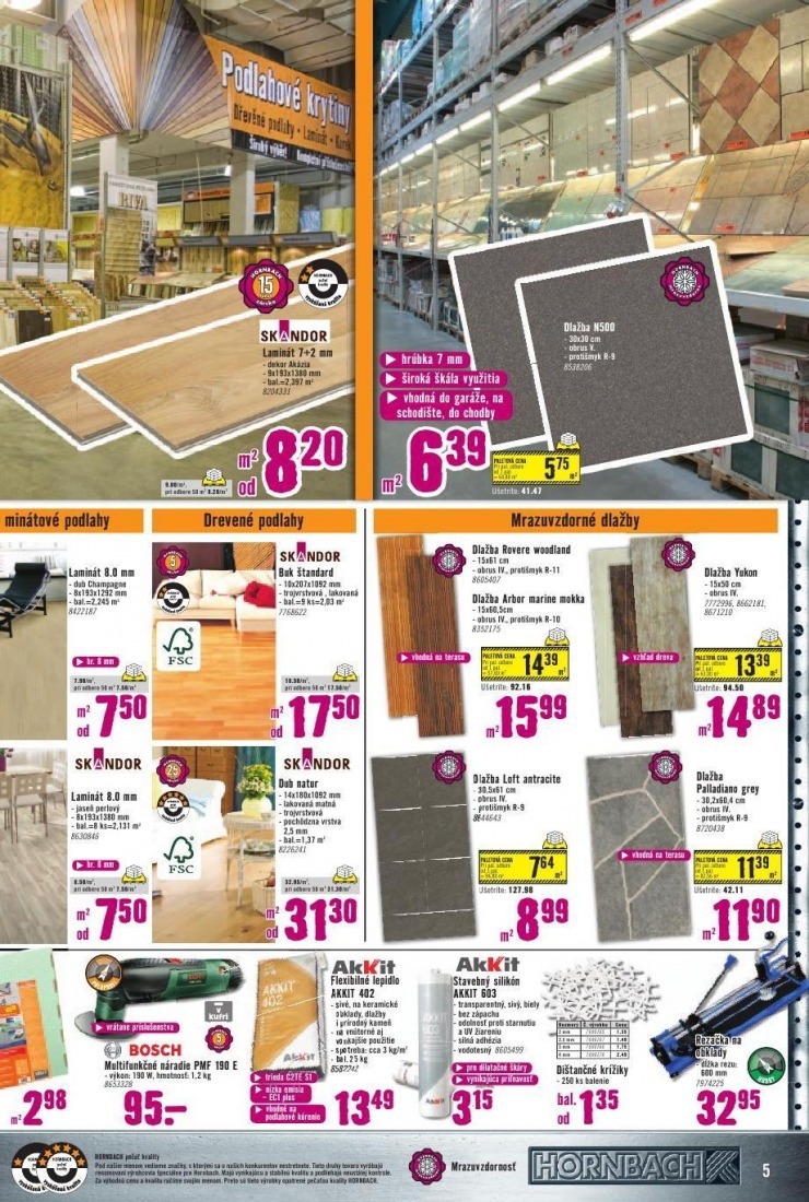 leták HORNBACH akčný katalóg strana 5 leták HORNBACH akčný katalóg strana 5