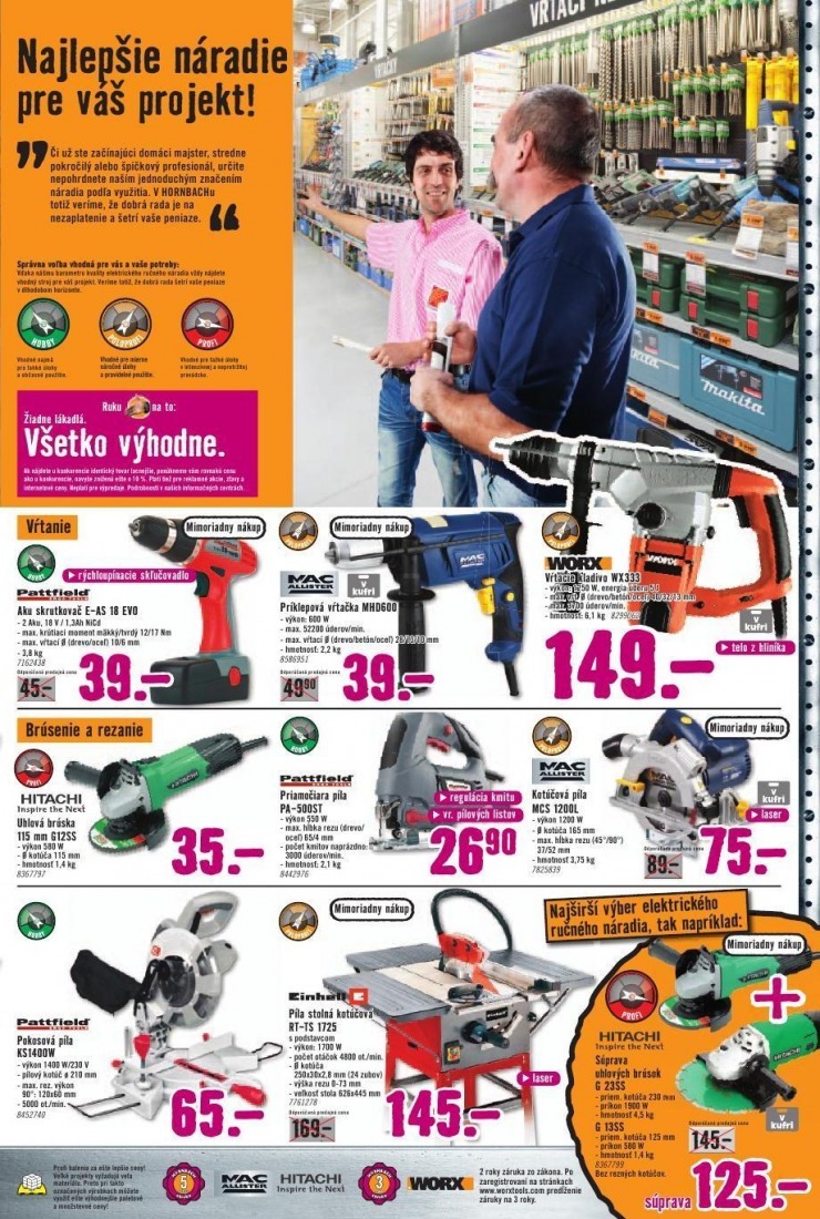 leták HORNBACH akčný katalóg strana 9 leták HORNBACH akčný katalóg strana 9