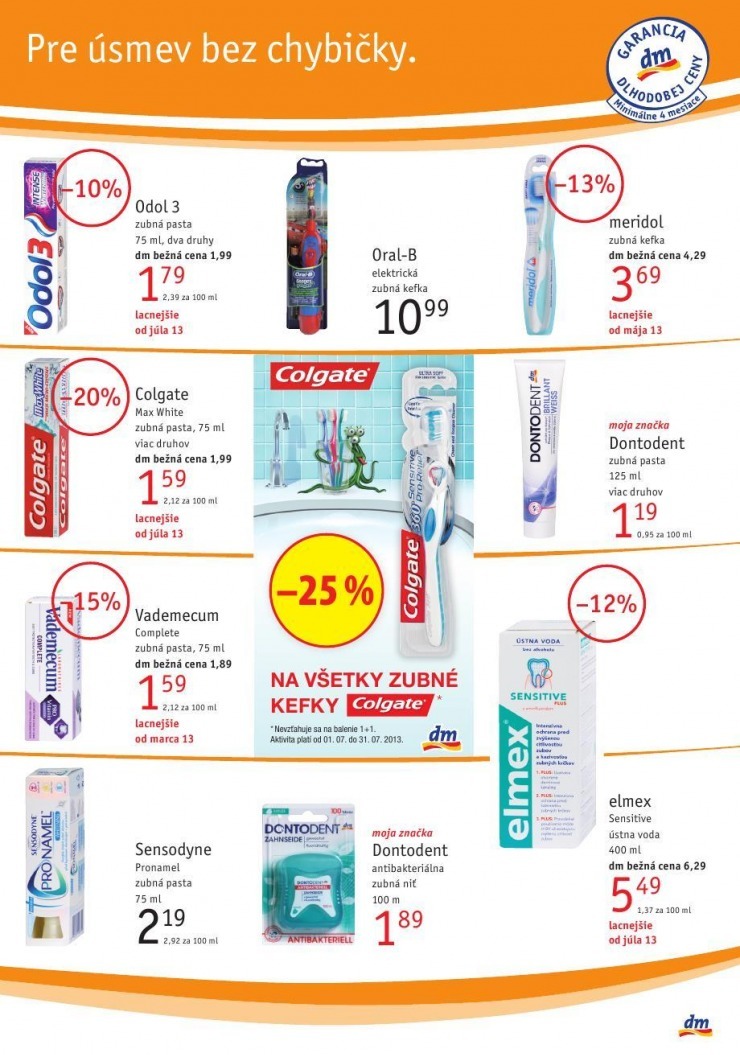 leták dm drogerie - Journal strana 13 leták dm drogerie - Journal strana 13