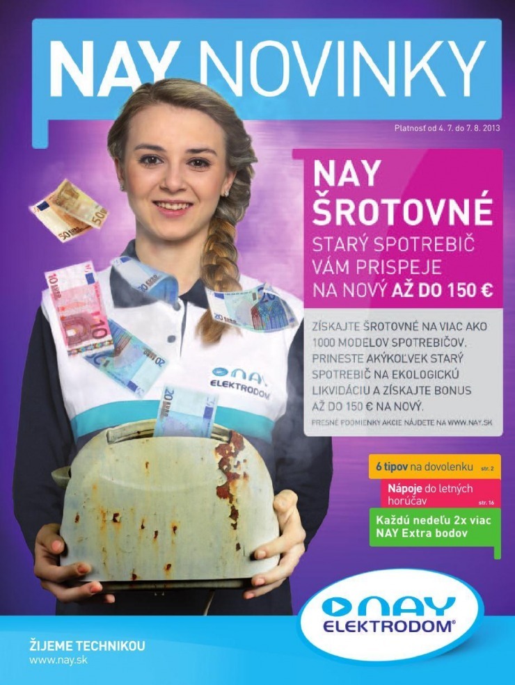 leták špeciálny leták NAY Elektrodom strana 1 leták špeciálny leták NAY Elektrodom strana 1
