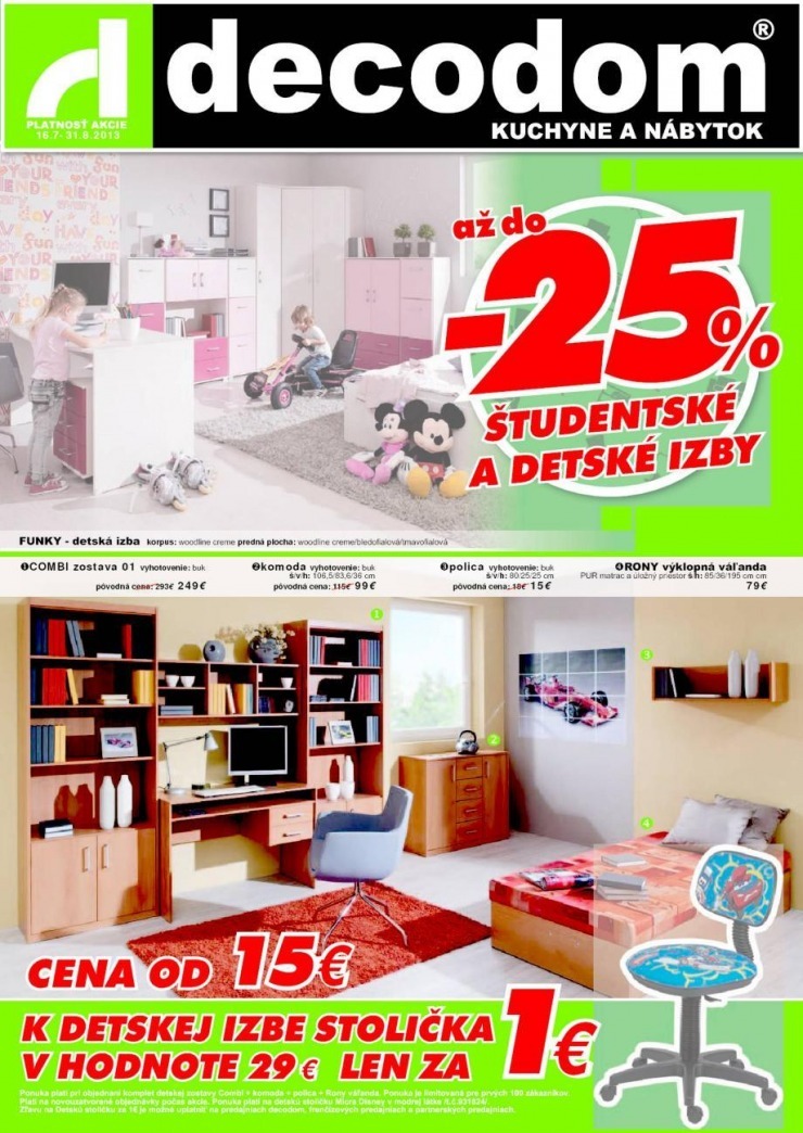 leták akčná ponuka Decodom strana 1 leták akčná ponuka Decodom strana 1