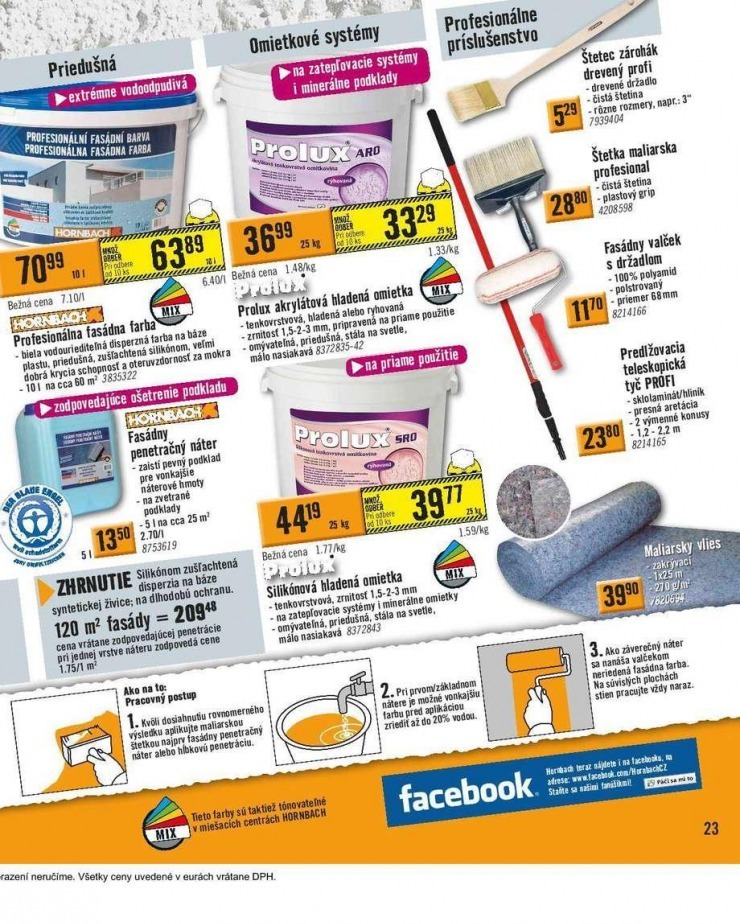 leták akčný leták HORNBACH strana 23 leták akčný leták HORNBACH strana 23