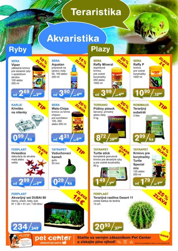 leták Pet Center akčný leták strana 7 leták Pet Center akčný leták strana 7