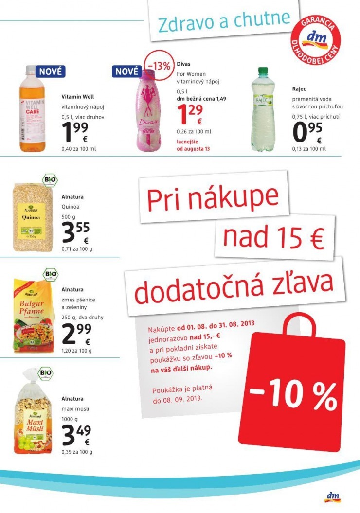 leták dm drogerie - journal strana 13 leták dm drogerie - journal strana 13