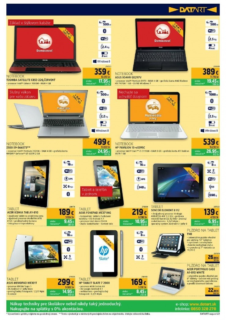 leták extra leták Datart strana 2 leták extra leták Datart strana 2