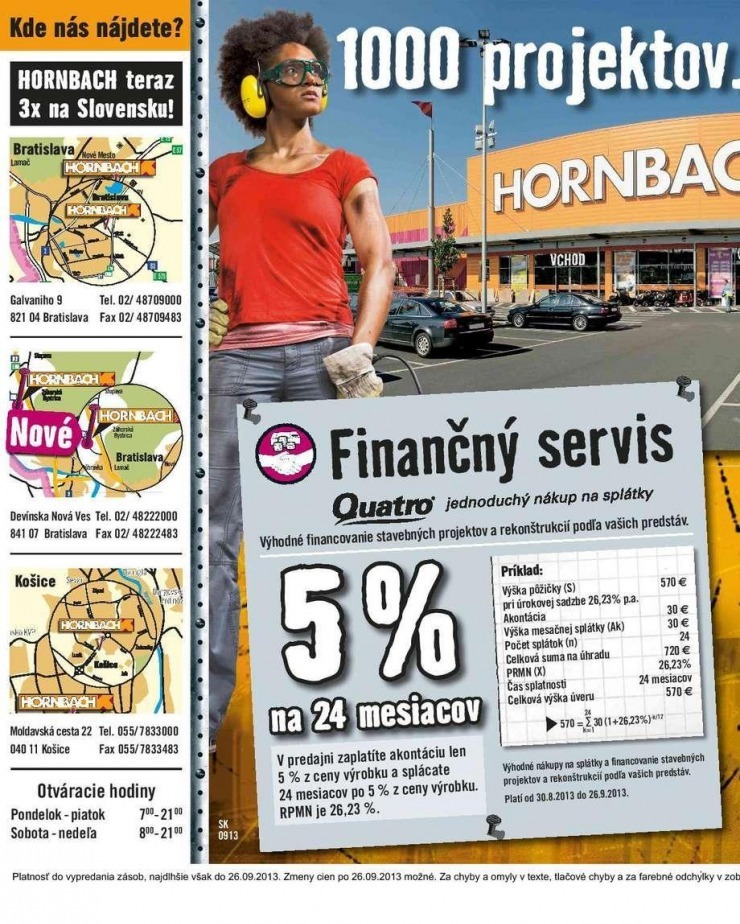 leták HORNBACH aktuálny katalog strana 2 leták HORNBACH aktuálny katalog strana 2