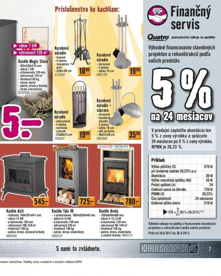 leták HORNBACH aktuálny katalog strana 7 leták HORNBACH aktuálny katalog strana 7