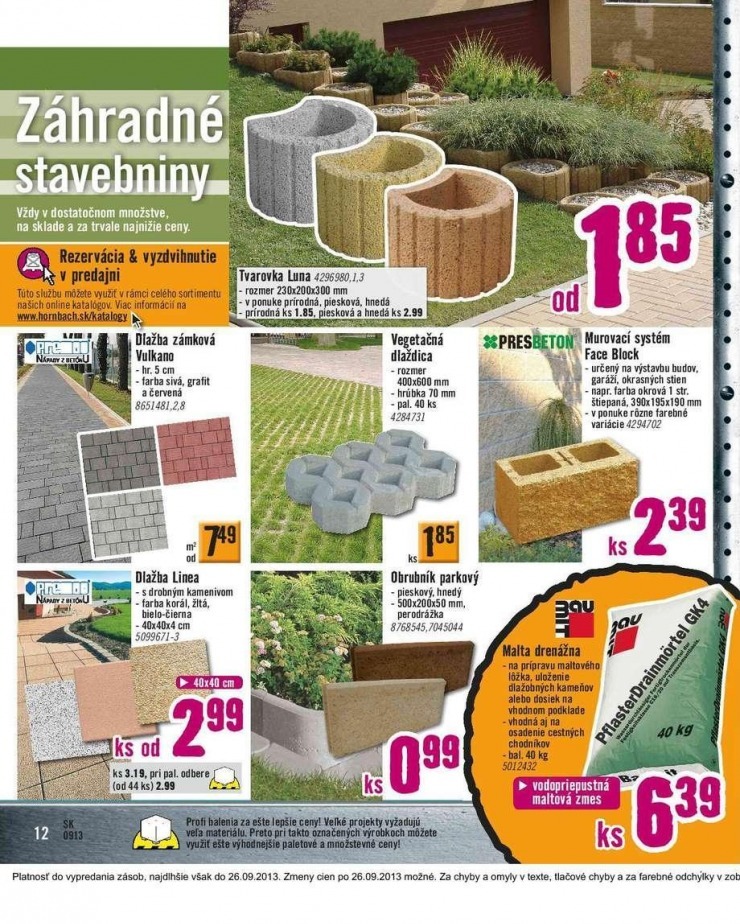 leták HORNBACH aktuálny katalog strana 12 leták HORNBACH aktuálny katalog strana 12