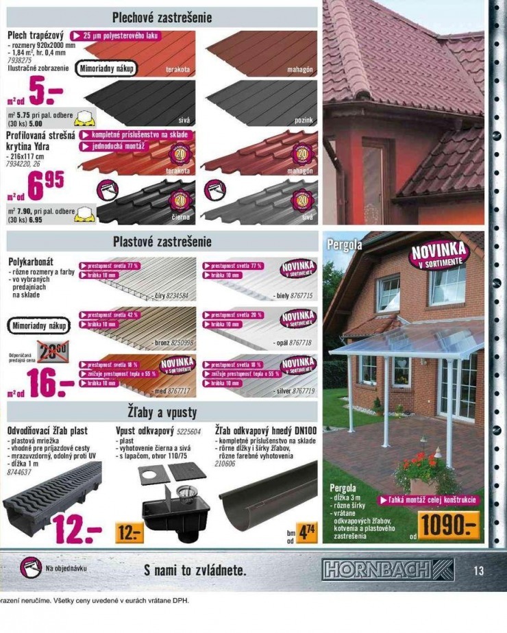 leták HORNBACH aktuálny katalog strana 13 leták HORNBACH aktuálny katalog strana 13