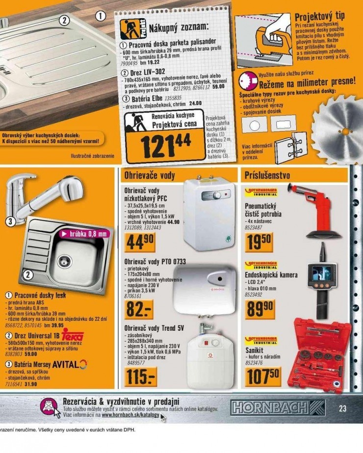leták HORNBACH aktuálny katalog strana 23 leták HORNBACH aktuálny katalog strana 23