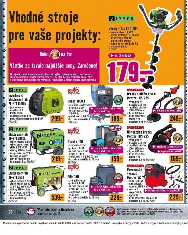 leták HORNBACH aktuálny katalog strana 26 leták HORNBACH aktuálny katalog strana 26
